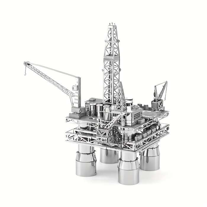 Building Toy Architectural Model Toy Set Style Drilling Platform