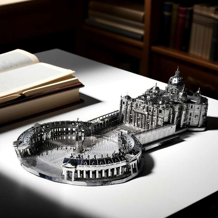 Building Toy Architectural Model Toy Set Items St. Peter S Basilica