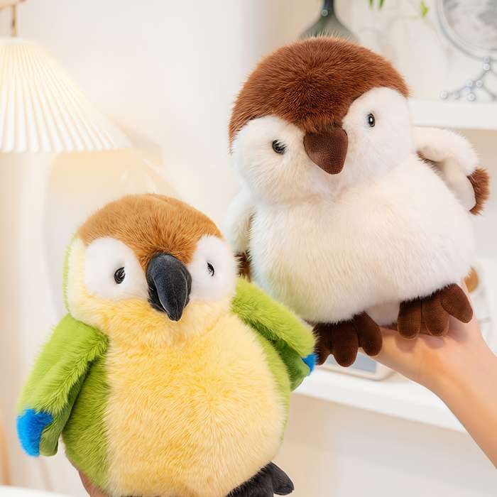 Toy Dolls Items Parrot Green with Tree Hole