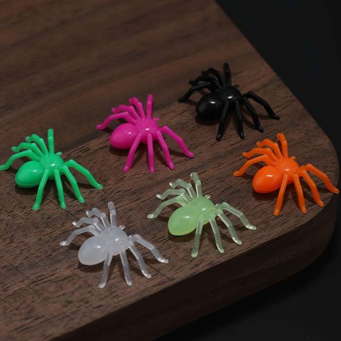 Halloween Decorations Color 200Pcs Mixed Color Spider