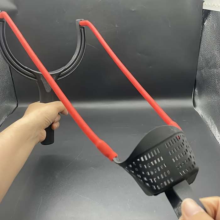 Slingshot Model Black Square Bowl Slingshot