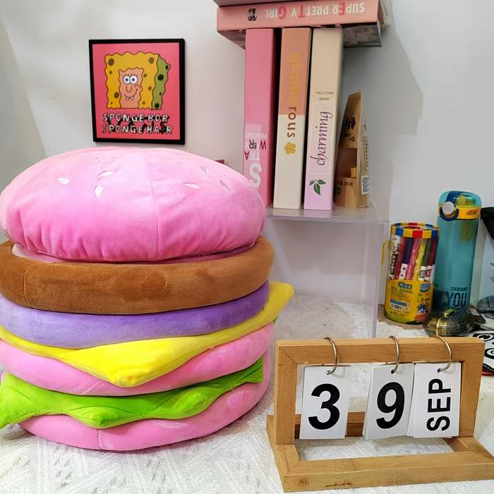 Storage And Organizationcolor Burger Storage Basket  Pink