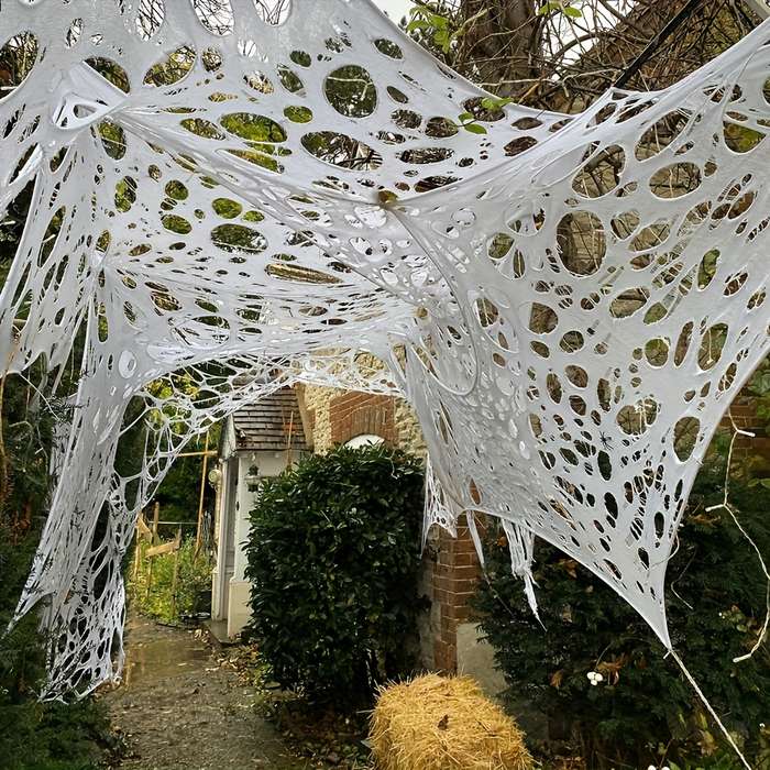 Halloween Decorations Items Giant Spider Web
