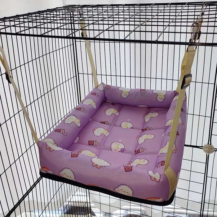 Pet supplies size Size S  recommended for up to 6 catties  Items Blue Whale  Hanging Square Cat Bed