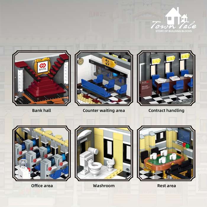 Building Toy Architectural Model Toy Set Model 33205