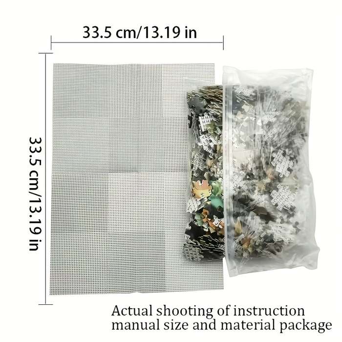 1000pcs Adult Puzzle Featuring a White Swan a Close-Up Circular Puzzle of Planets wi