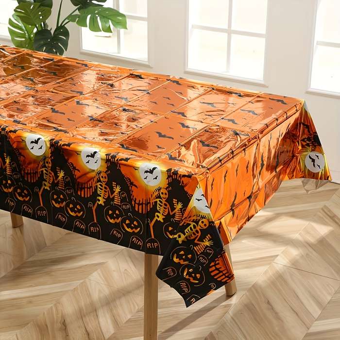 Halloween tablecloth decoration Style Skeleton