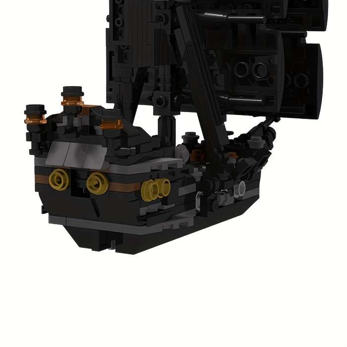 3D Jigsaw Puzzle Model Ship Color Black