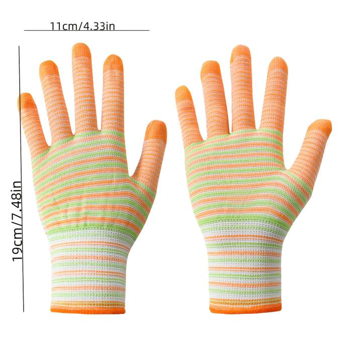 10Pcs 5 Pairs Multi Purpose Work Gloves