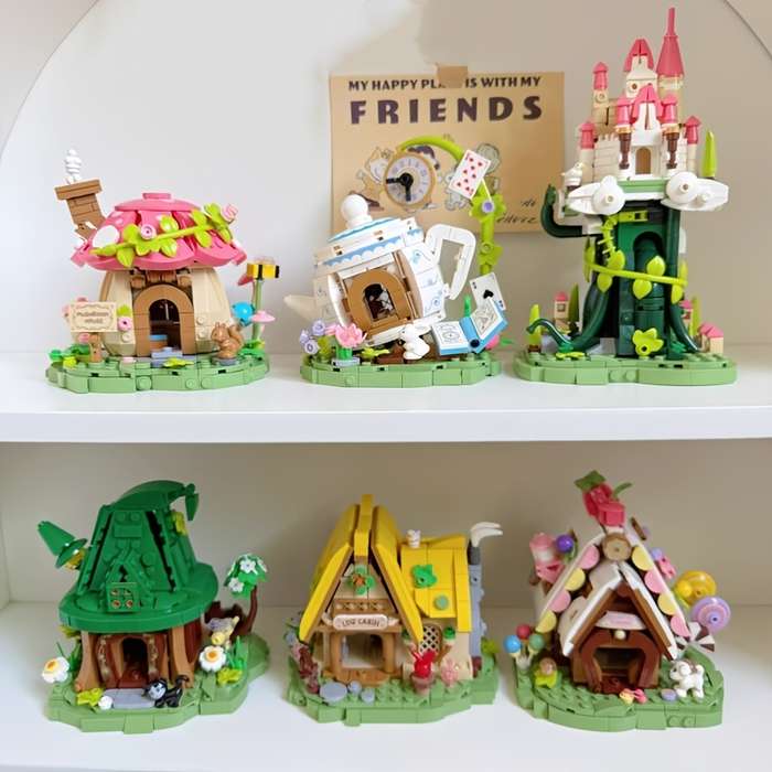 Building Toy Architectural Model Toy Set Model Kk012 2 1043Pcs