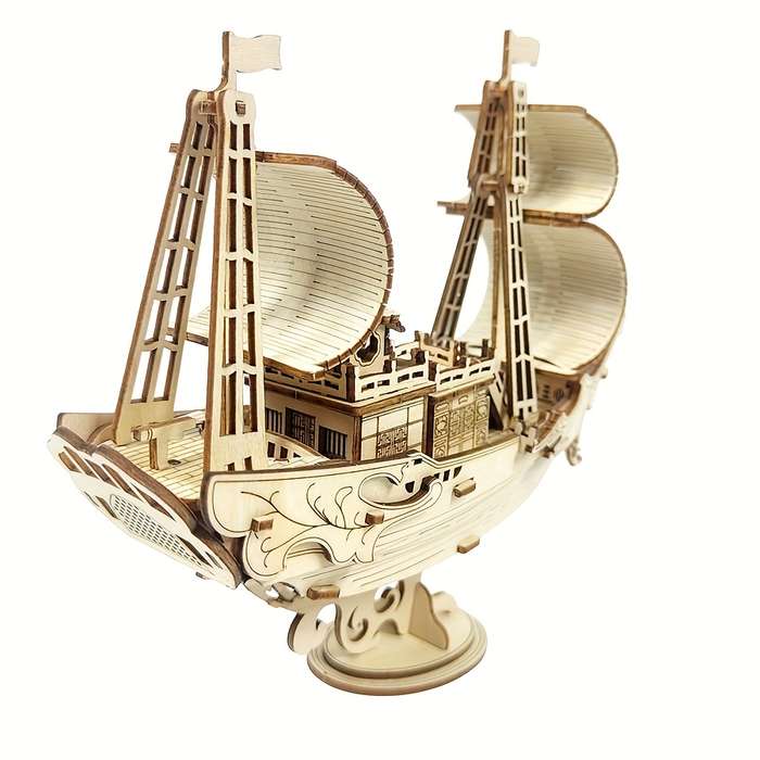 3D Jigsaw Puzzle Model Ship