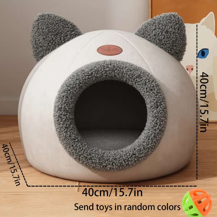 Pet Supplies Color Gray 40 X 40 X 40 Large Size Suitable For Cats Under 15 Catties