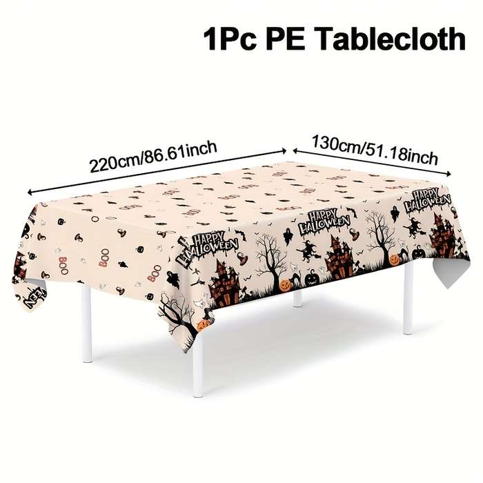 Halloween tablecloth decoration Quantity 1pc