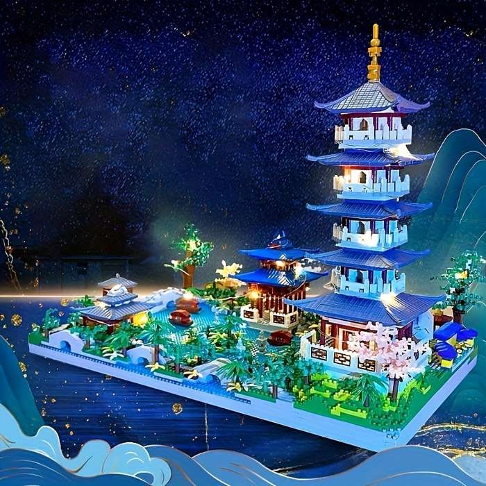 Building Toy Architectural Model Toy Set