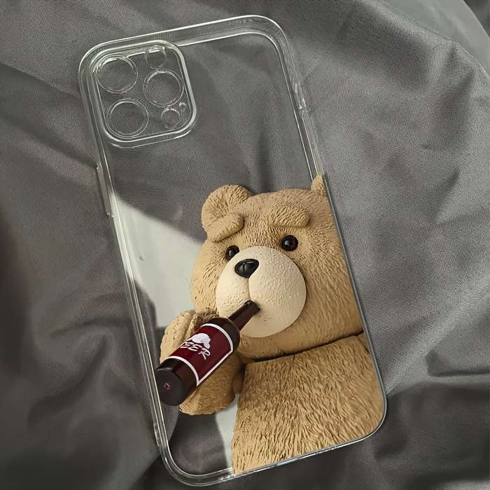 1Pc Transparent For iPhone 16 Pro Max Phone Case Phone Cover