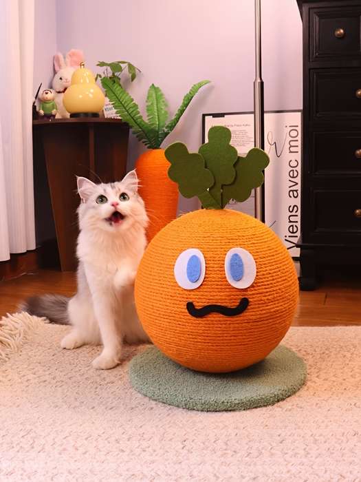 Pet Supplies Items Large Carrot Cat Scratching Ball