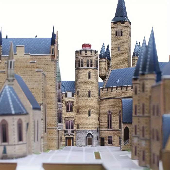 Building Toy Architectural Model Toy Set Model Hohenzollern Material Pack