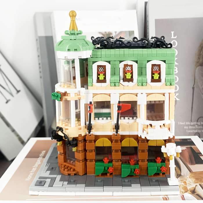 Building Toy Architectural Model Toy Set Style 1928 Pcs Apartment