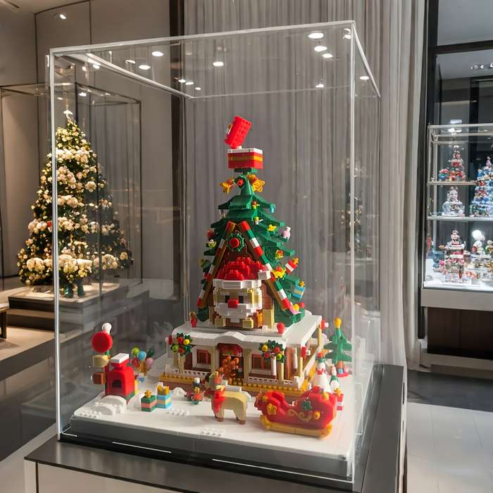 Building Toy Architectural Model Toy Set Model Large Christmas Castle  2500 Add  Pcs
