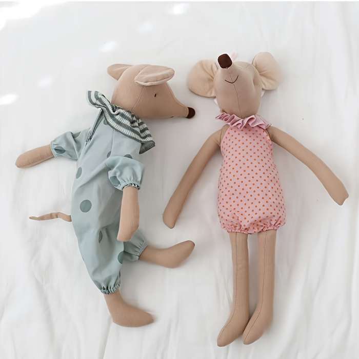 Toy Dolls size 38cm Items Mouse without clothes