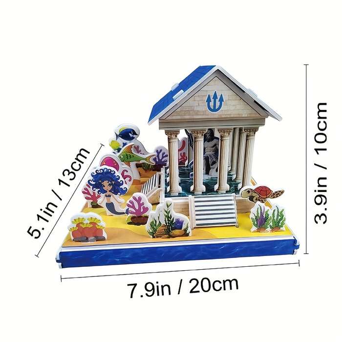 Building Toy Architectural Model Toy Set Model Jf A047