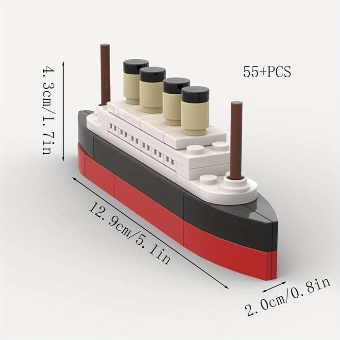 3D Jigsaw Puzzle Model Ship
