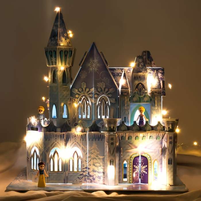 Building Toy Architectural Model Toy Set Style Castle
