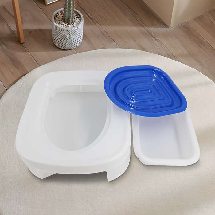 Pet supplies color grey Model Self    service cat toilet