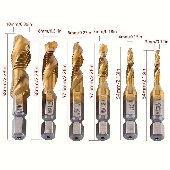 Screwdriver Bit Tool Set Size M3X0.5