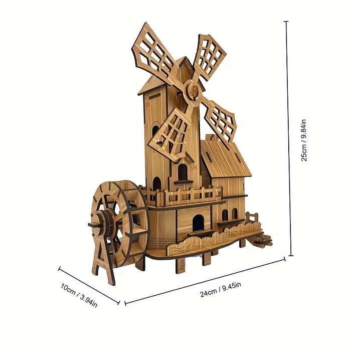 Building Toy Architectural Model Toy Set Model 9094 Items Mill Cottage