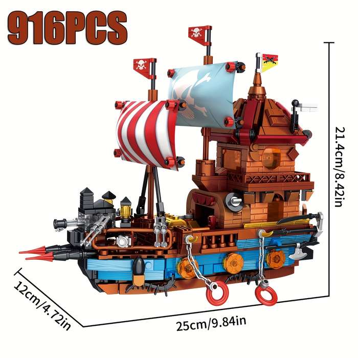 3D Jigsaw Puzzle Model Ship
