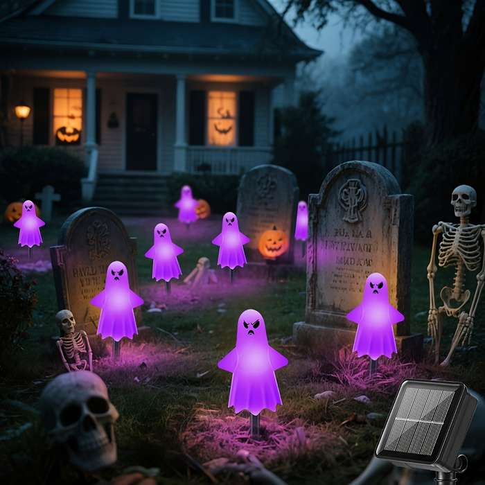 Halloween Decorations Color Purple Quantity 12Pcs
