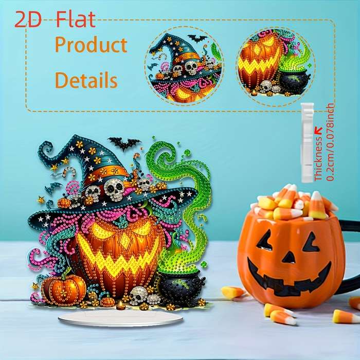 Halloween Decorations Color 19.2 X 19.81 Cm