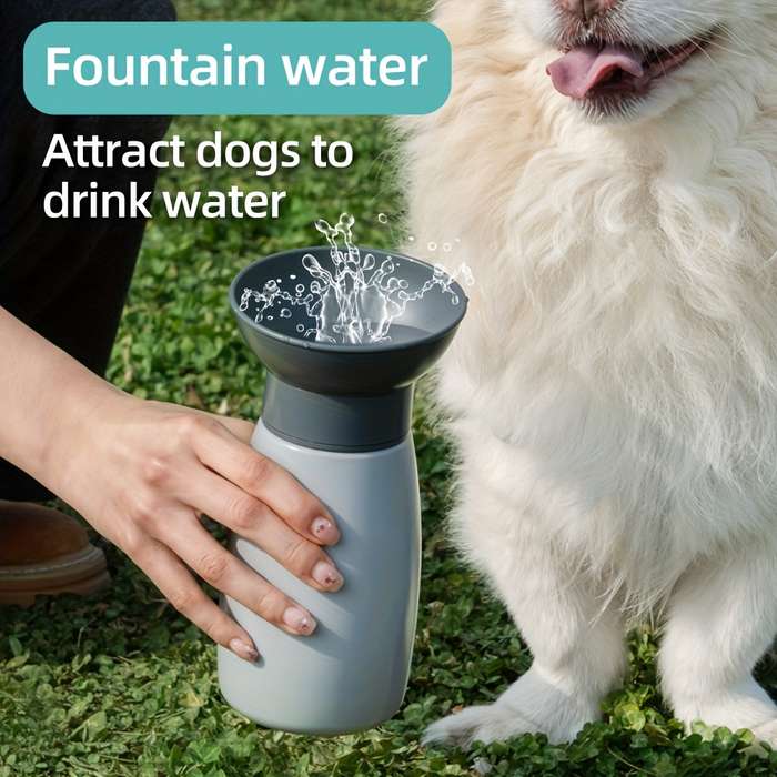 Pet Supplies Color Grey Capacity 600Ml