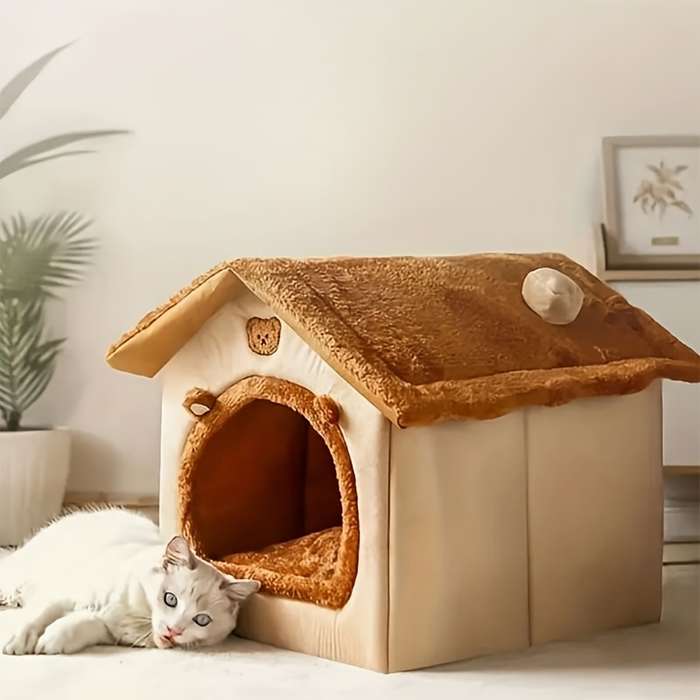 Pet supplies color A    Brown size Large  45cmx 40cmx 45