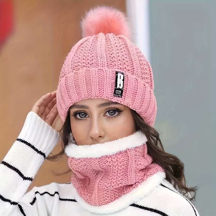 Winter Hat Color Bright Red