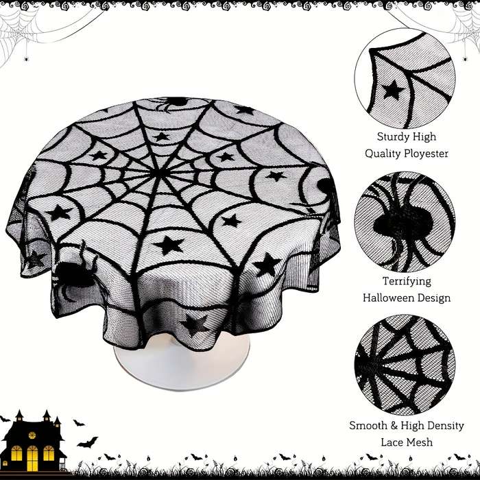 Halloween tablecloth decoration Quantity 3pcs