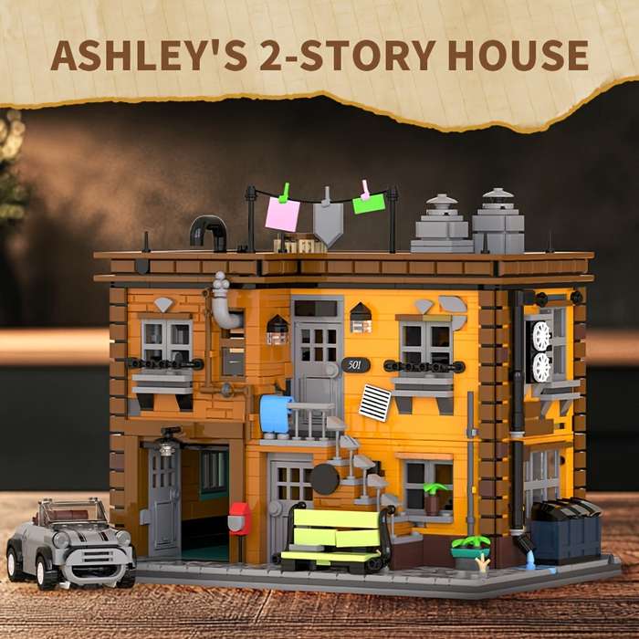 Building Toy Architectural Model Toy Set Model 56