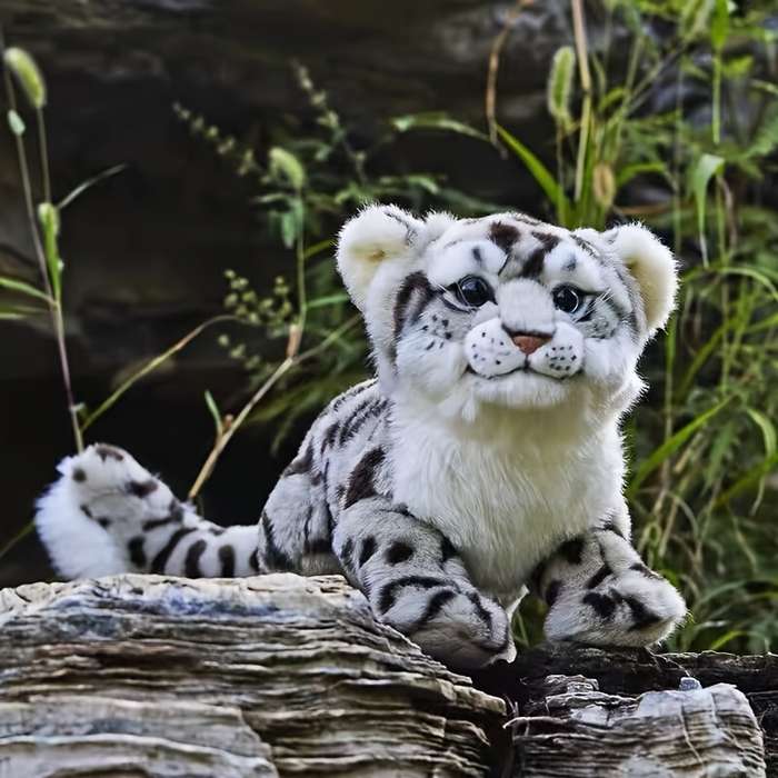 Toy Dolls Style 29.97cm Snow Leopard