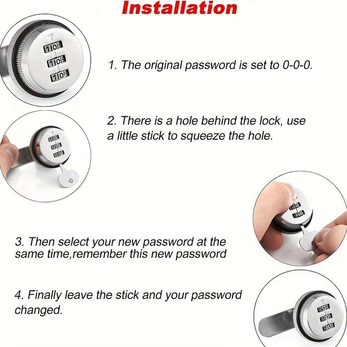 Lock Model Silvery