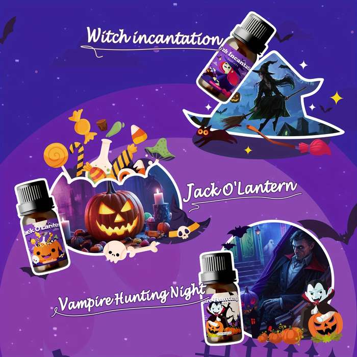 Halloween Decorations Flavors 6Pc 1Set Halloween