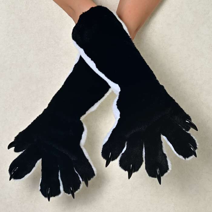 Winter Gloves Color Black