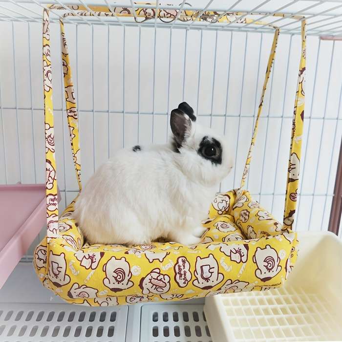 Pet supplies Style Light Blue Cartoon Bear Hammock