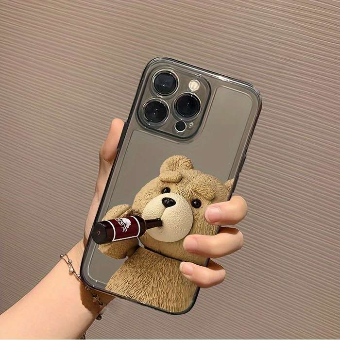 1Pc Transparent For iPhone 16 Pro Max Phone Case Phone Cover