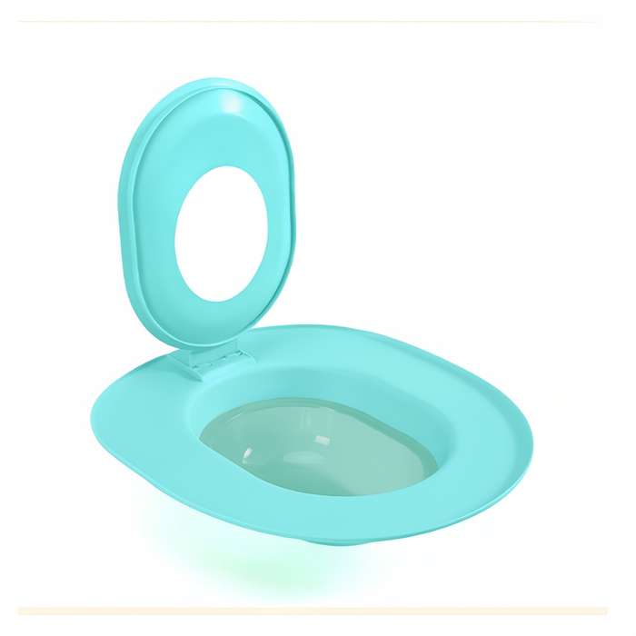 Pet Supplies Color Blue    Cat Toilet Training Basin  Add  2 Strong Suction Cups Size Set