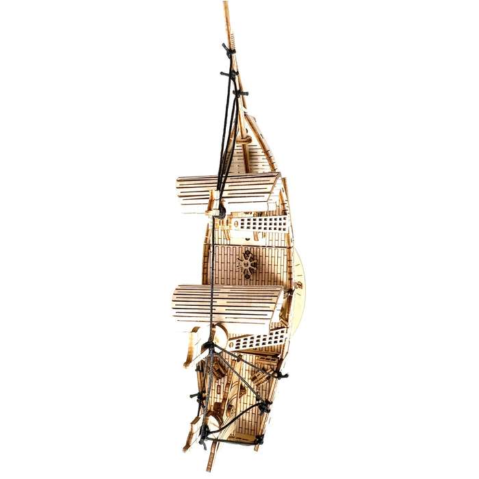 3D Jigsaw Puzzle Model Ship Color Cream Color