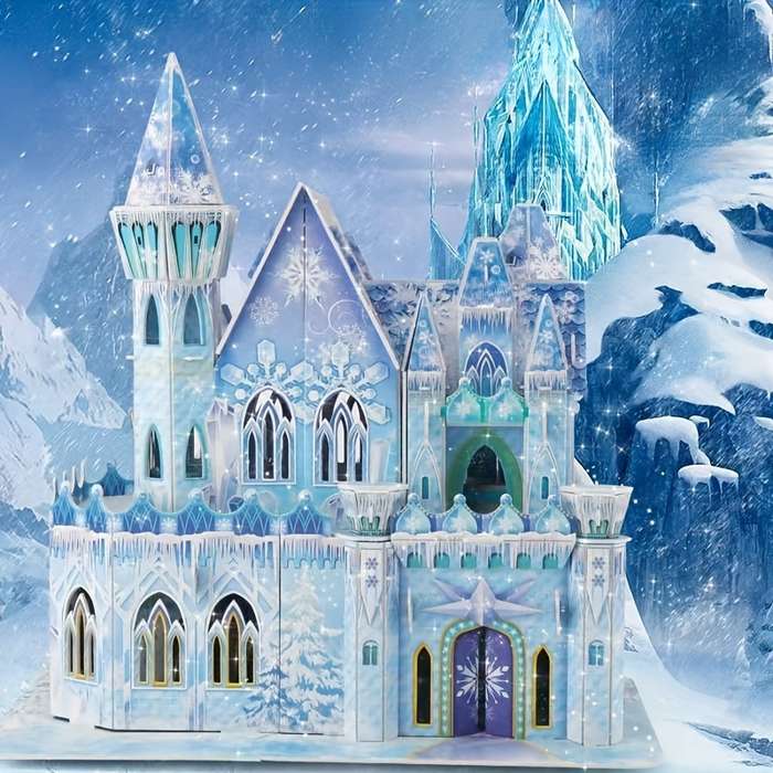 Building Toy Architectural Model Toy Set Style Castle