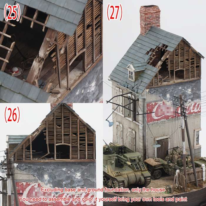 Building Toy Architectural Model Toy Set Quantity 1 Set