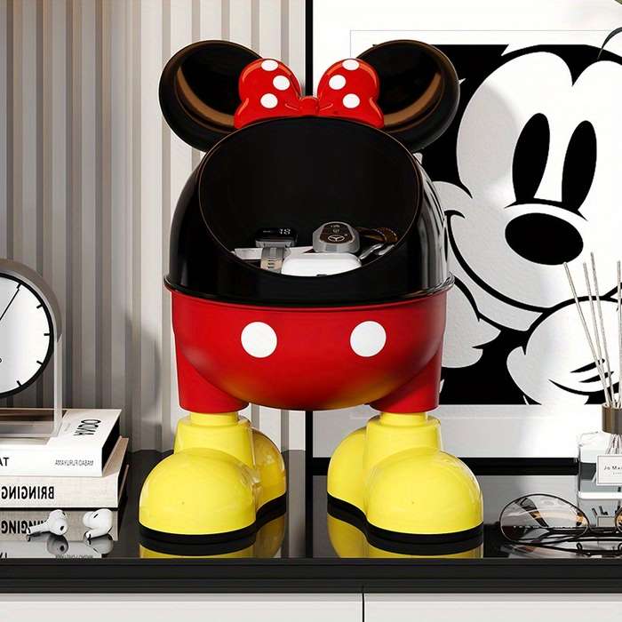 Storage And Organizationcolor 1Pc Black Mickey
