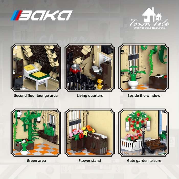 Building Toy Architectural Model Toy Set